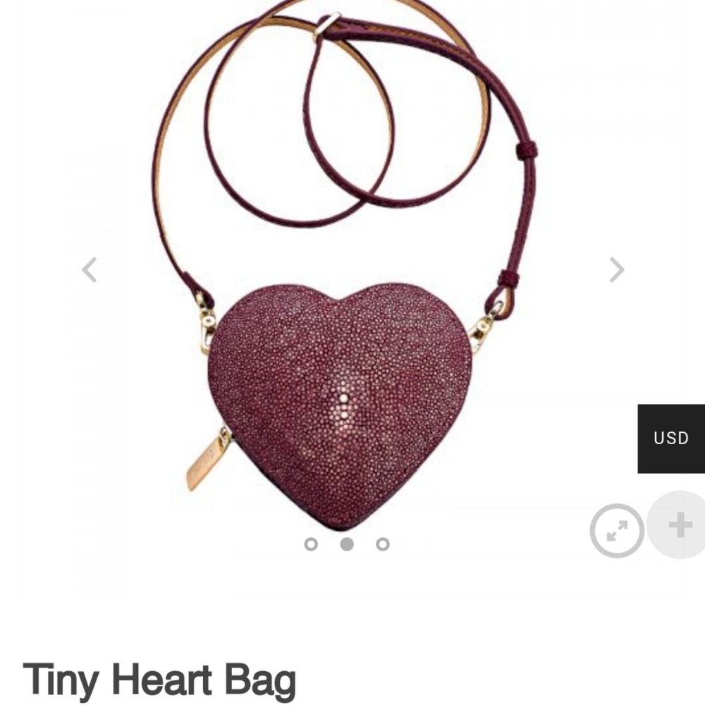 Suvimol Stingray "Tiny Heart" Bag